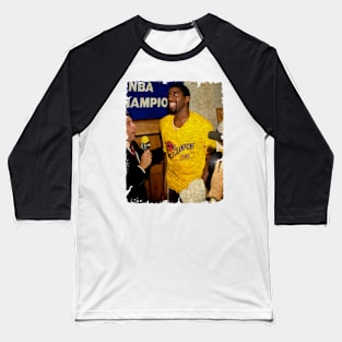 Magic Johnson - The Lakers DEFEAT The Celtics in Game 6 of The NBA Finals Baseball T-Shirt